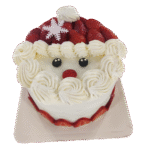🎅 Strawberry Santa Cake – Limited Christmas Edition