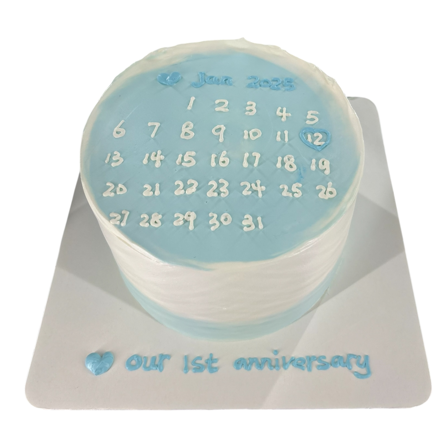 Photoroom_20251218_005206 Calendar-Inspired Fresh Cream Cake - Image 1