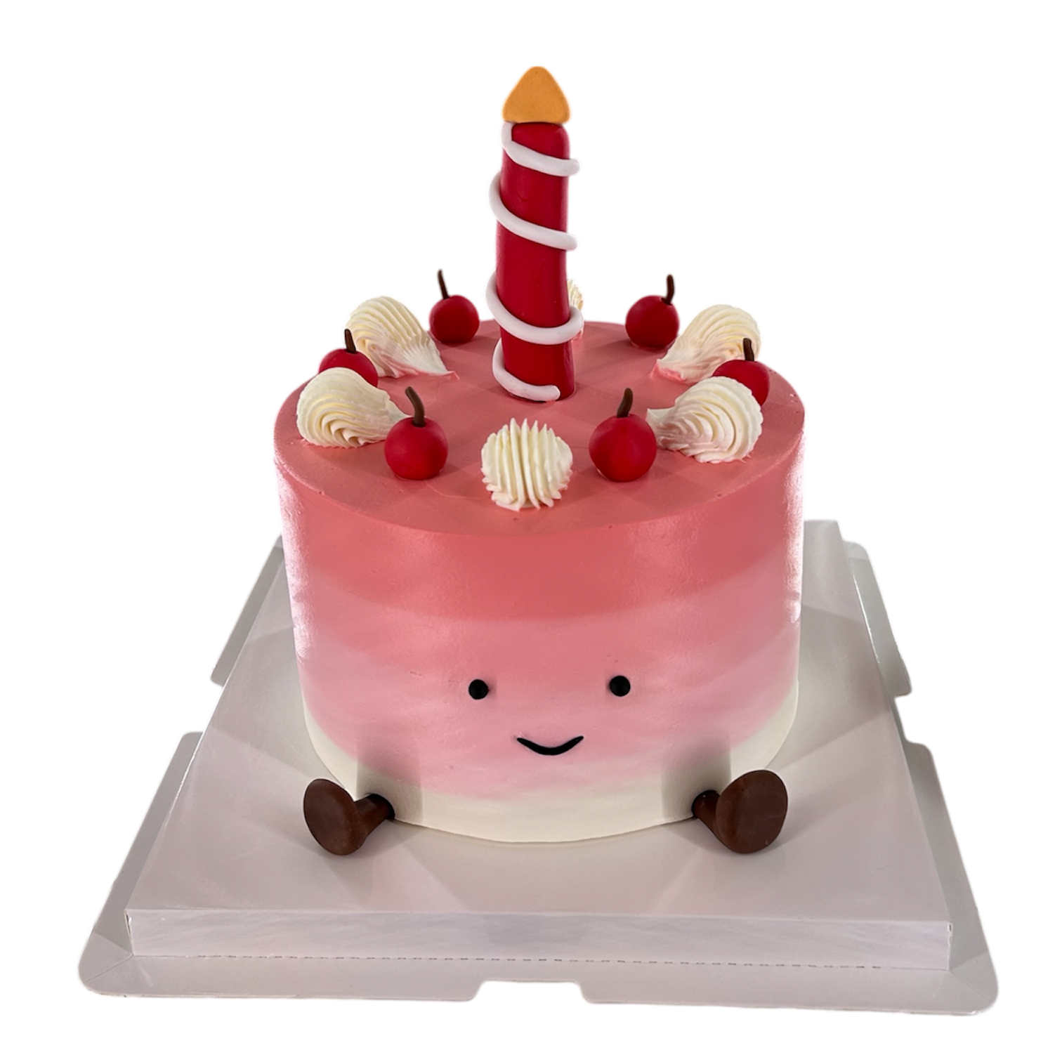 Photoroom_20260225_222837 Smiley Birthday Cake - Image 1