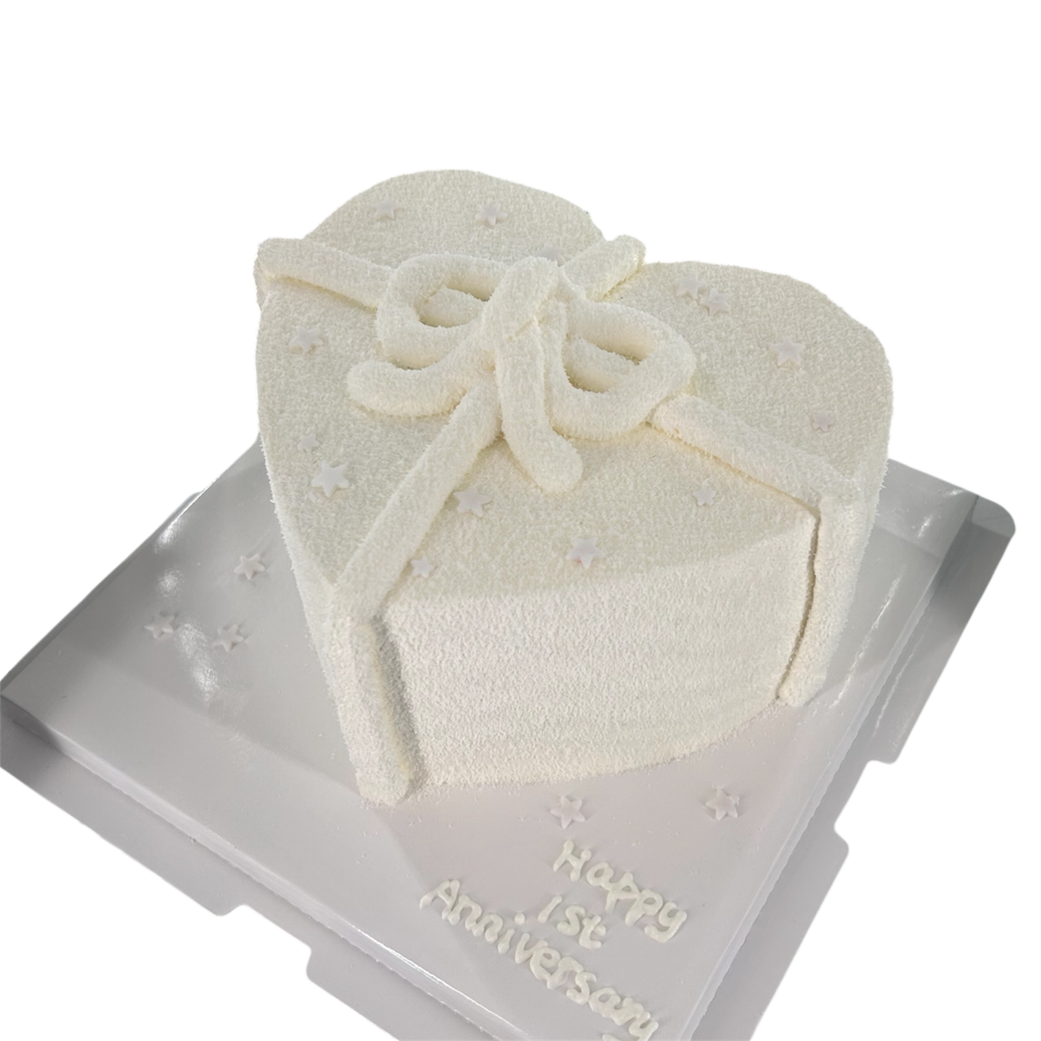 Photoroom_20260226_225408 White Ribbon Cake - Image 1